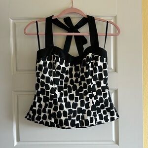 White House Black Market Silk Bustier